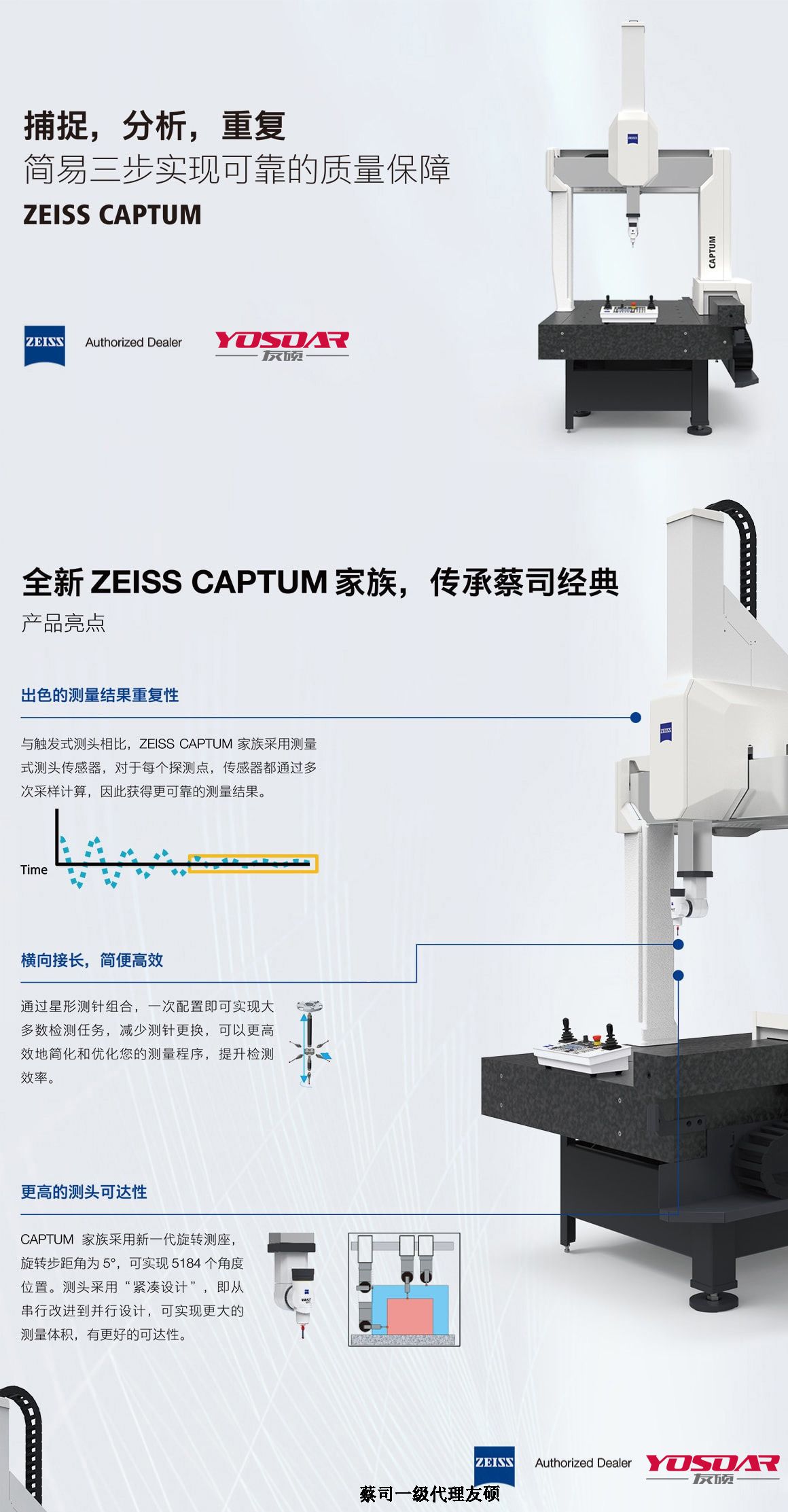 萍乡蔡司三坐标CAPTUM